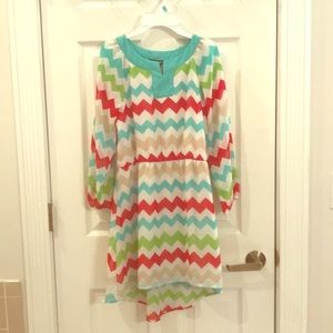 Girls Zigzag MyMichelle dress